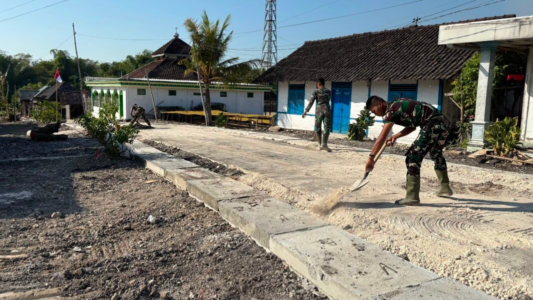 Pembangunan Drainase di Dusun Krebet Didukung Gotong Royong