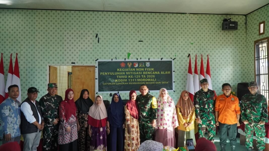 Kegiatan Penyuluhan Mitigasi Bencana TMMD Ke-129 di Pulau Dua oleh Wairjenad
