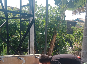 Deniang Siap Nikmati Air Bersih Berkat Sumur Bor TMMD 129
