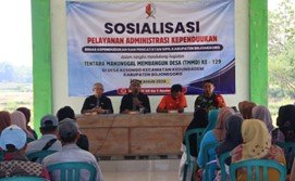 Kegiatan TMMD 129 Bojonegoro: Akses Mudah untuk Layanan Adminduk