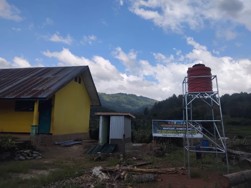 Pembangunan MCK Titik 1 di Dusun Langi oleh Satgas TMMD Ke-129 Telah Rampung