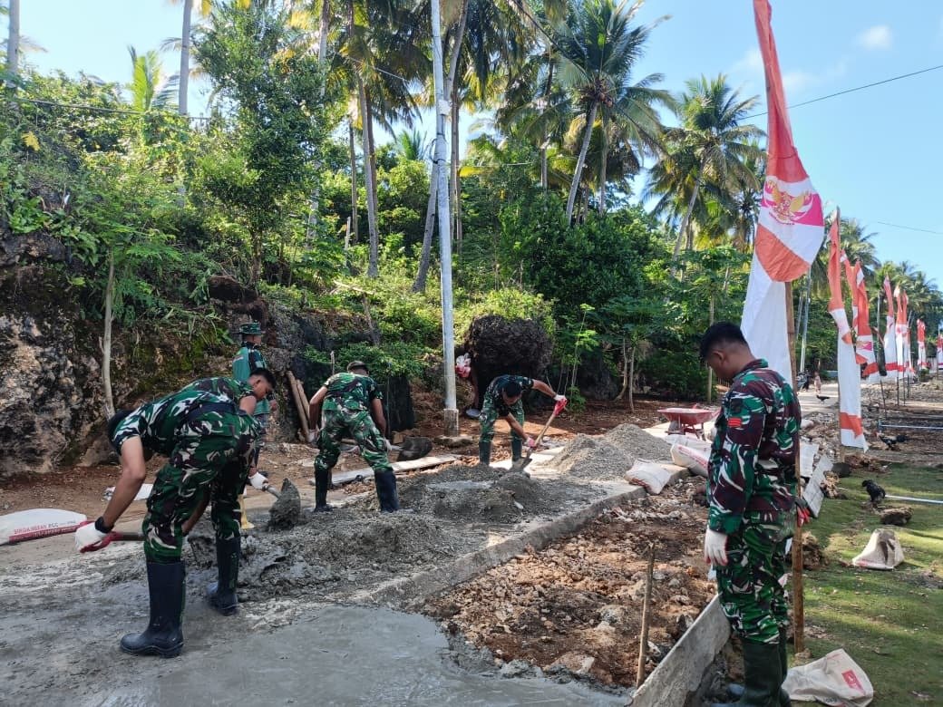 Keberhasilan Pembangunan Jalan di Morowali Melalui TMMD Ke-129