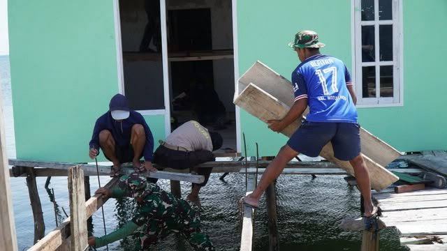 Pekerjaan Renovasi RTLH di Morowali Berlanjut Rampung
