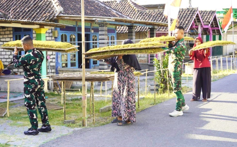 Sinergi TNI dan Warga dalam TMMD 129 di Bojonegoro