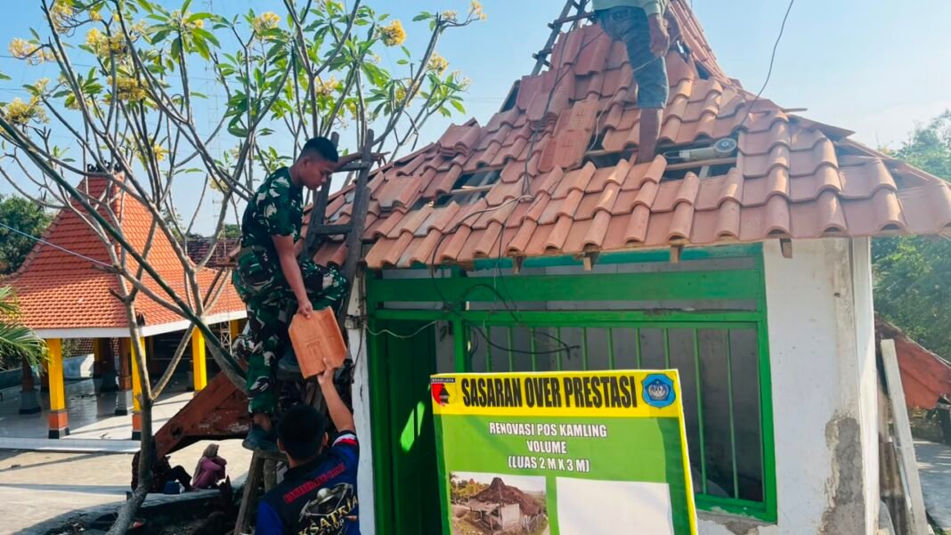 Penguatan Keamanan Lingkungan melalui Renovasi Pos Kamling Desa Tlemang