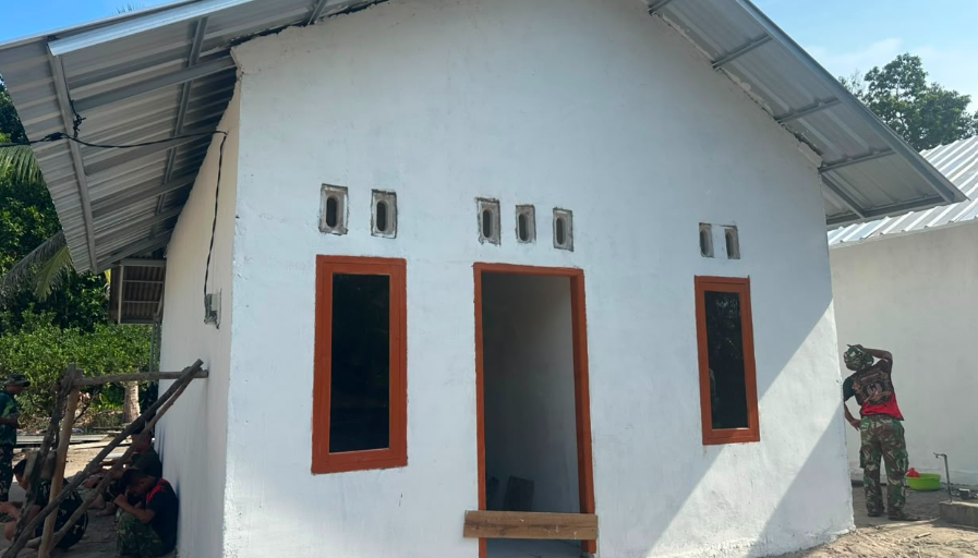 HMU Rodiah Makin Ceria, Hunian Baru dari TMMD 129 Selesai Segera