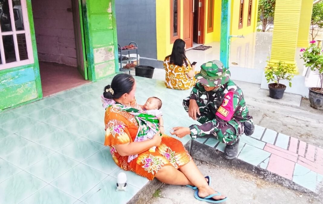 Harmoni Komunitas di Teras Rumah: Kontribusi Babinsa Kesongo dalam TMMD 129 Bojonegoro