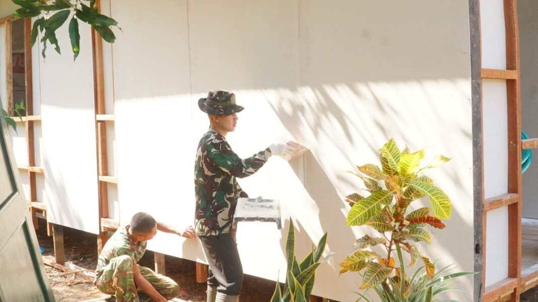 Kerjasama Satgas dan Warga: Mewujudkan Rumah yang Layak Huni