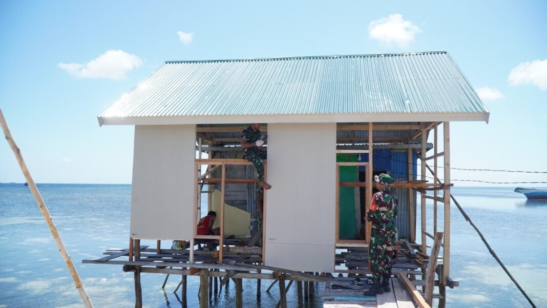 Kemajuan Renovasi RTLH Ibu Syamsiah Melalui Program TMMD