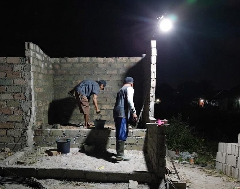 Pos Kamling di Dusun Pekul, Wujud Nyata Kerja Keras Satgas TMMD 129
