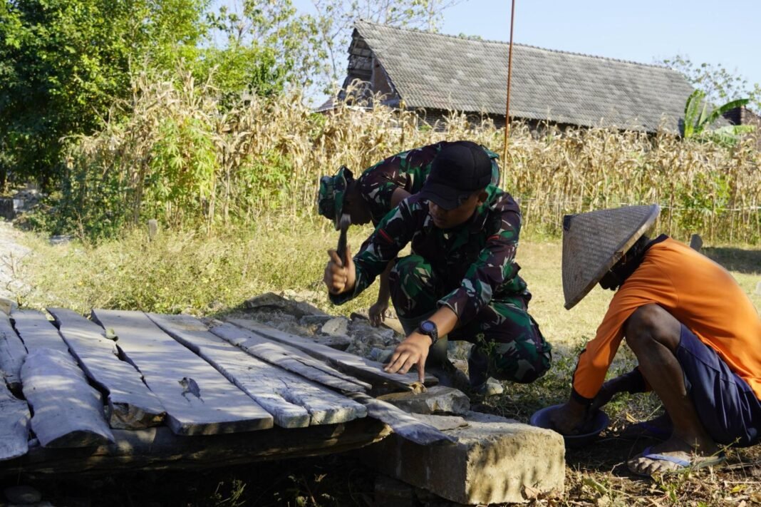 Sentuhan Kasih Dari TNI: TMMD 129 Dukung Warga Kesongo