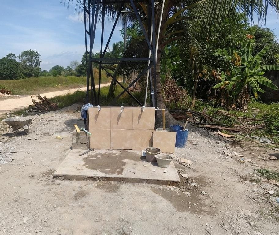 Karya Bersama TNI dan Warga: Sumur Bor di Dusun Janang