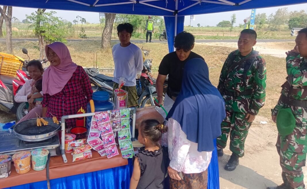 Es Dawet Tradisional: Ikon Kemanunggalan TNI dan Masyarakat di TMMD 129
