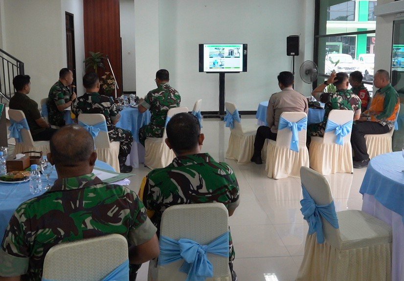 Tim Wasev TNI Tinjau Proyek TMMD 129 di Bojonegoro
