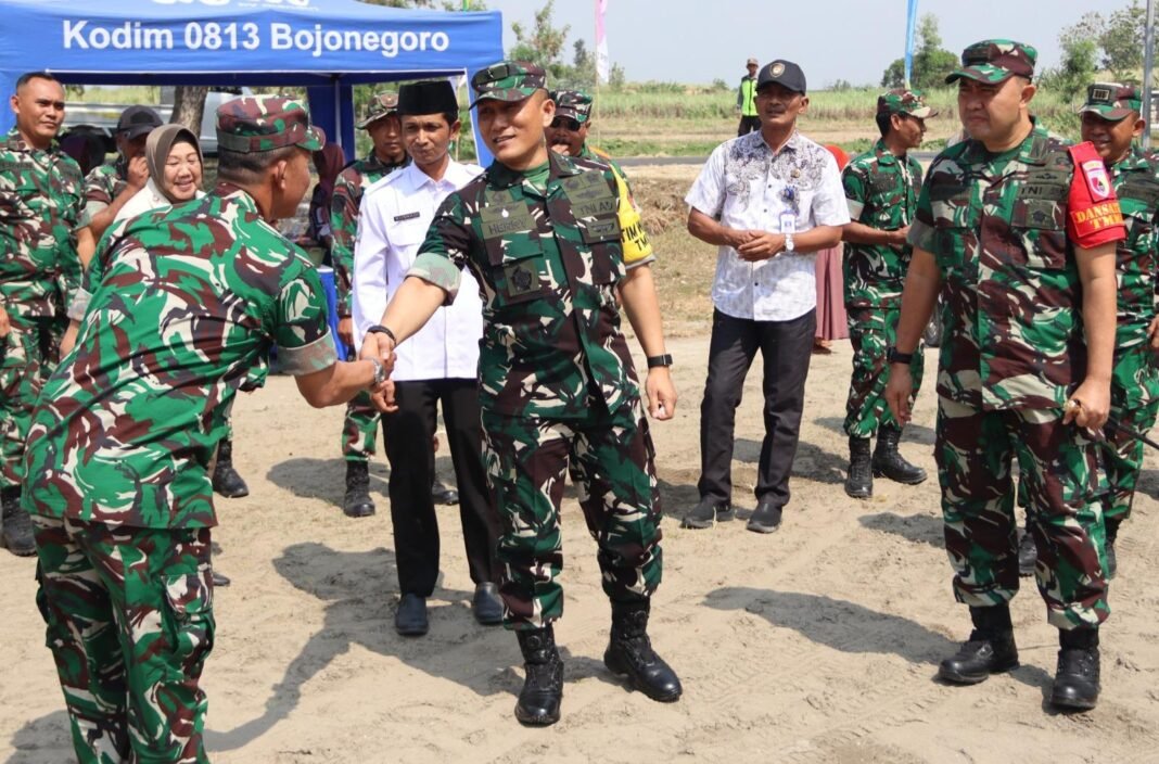 Optimisme TMMD 129 di Kesongo Bojonegoro: Pembangunan yang Membantu Masyarakat