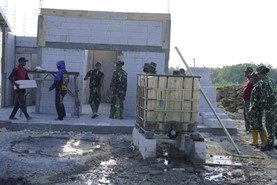Inovasi Rest Area Terpadu: TMMD 129 Bojonegoro Membangun Ekonomi Daerah