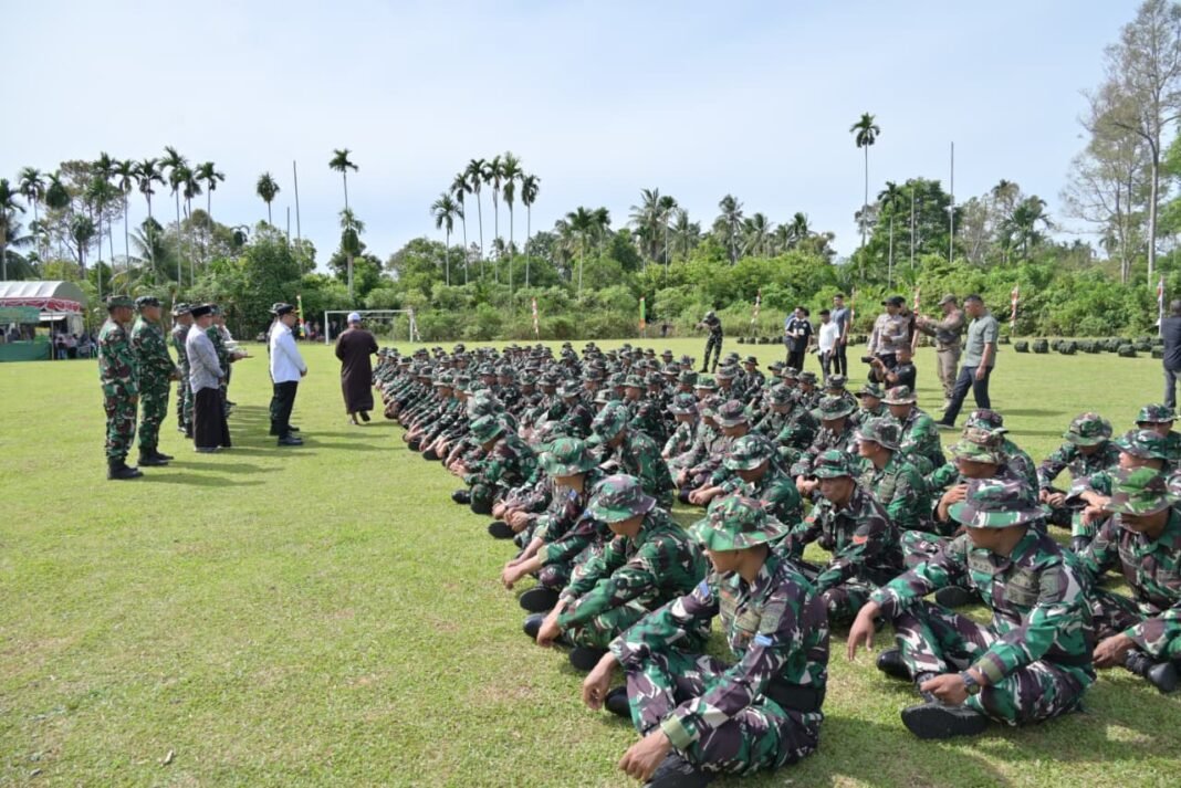 Peusijuek: Sebuah Harapan bagi TMMD Ke-129 di Desa Lhok Panah