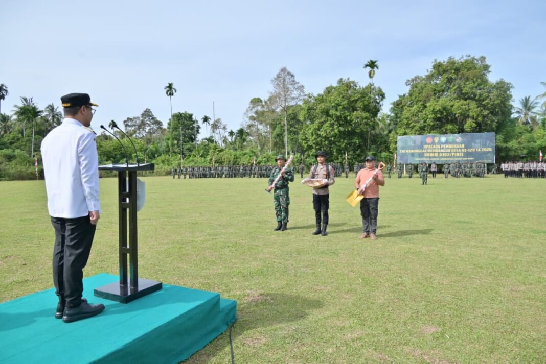 Resmi Dibuka, TMMD Ke-129 Kodim 0102/Pidie Tawarkan Pembangunan dan Kesejahteraan