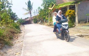 TMMD 129 Hadirkan Jalan Baru di Kedungpandan, Warga Bersyukur