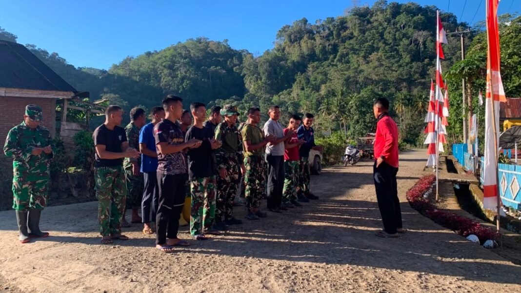 Kesiapan Personel Ditekankan, Bintara Bakti Kodim 1407/Bone Pimpin Apel Satgas TMMD Ke-129