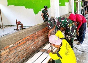 TMMD 129: Pembaruan Sekolah Sebagai Landasan Masa Depan di Bojonegoro