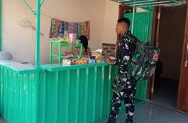 Kios Mbak Ika dan Partisipasi TNI dalam Membangun Ekonomi Lokal di TMMD 129