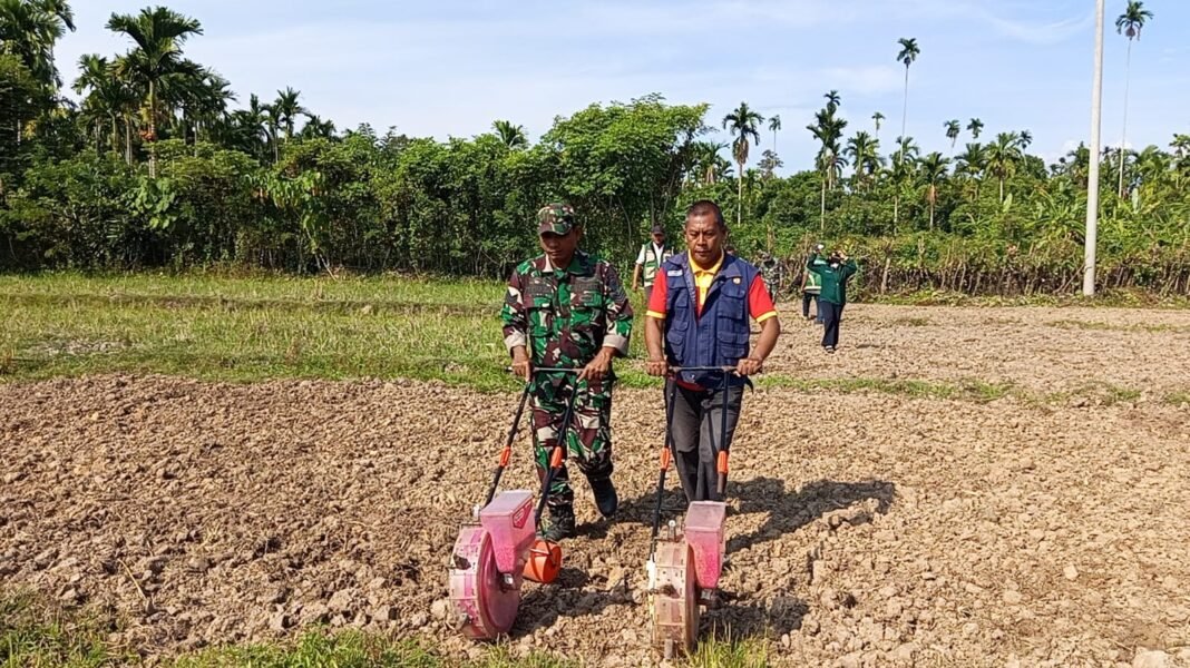 Inisiatif Kerja Sama di TMMD dan PPL untuk Meningkatkan Ketahanan Pangan