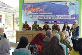 TMMD 129 Bojonegoro: Pelatihan untuk Mengembangkan UMKM Lokal