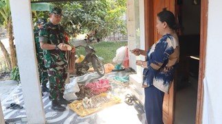 Dukungan TNI untuk UMKM: Kunjungan ke Usaha Getuk di Bojonegoro