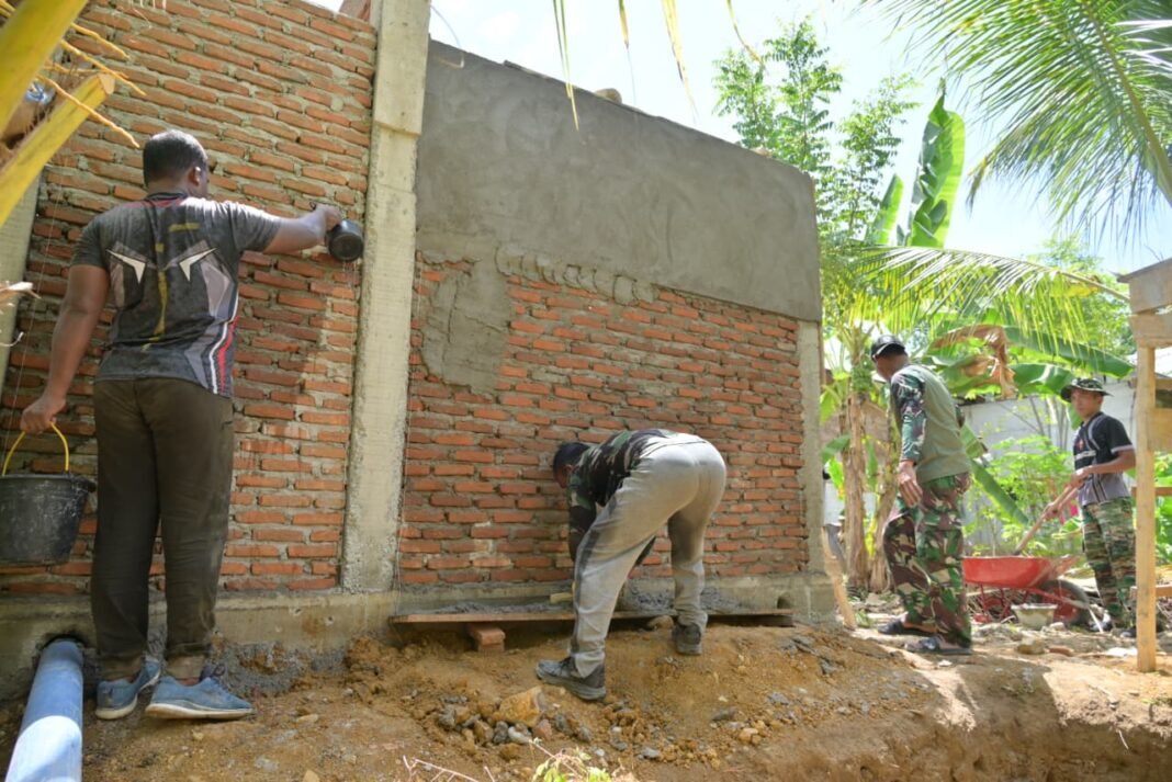 MCK Dayah Balul Ula Al-Munawarah Dalam TMMD Ke-129 Siap Pemasangan Dinding