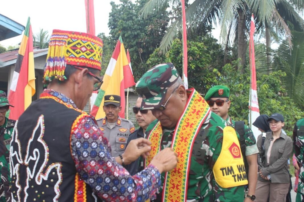 Satgas TMMD Kodim 1206/Putussibau Dapat Dukungan dari Tim Wasev, Meningkatkan Kualitas Program