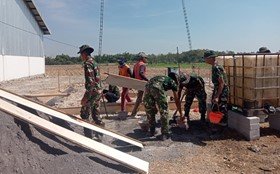 Kesongo Beraksi: Satgas TMMD 129 Percepat Pembangunan Musholla dan Rest Area