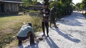 Kondisi Jalan yang Membaik Berkat Program TMMD 129 di Bojonegoro
