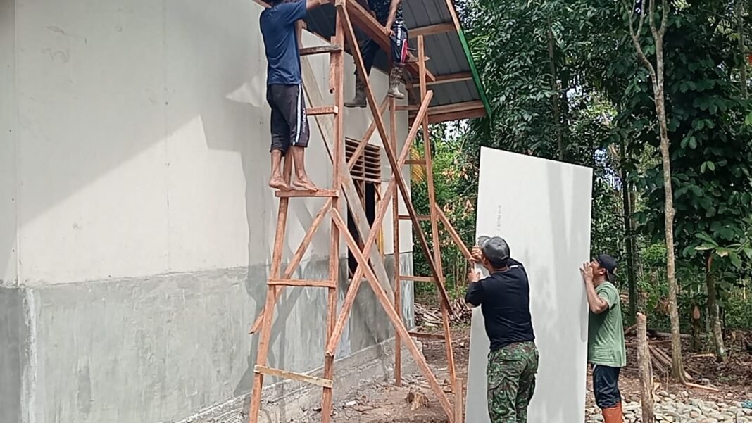 RTLH TMMD Ke-129 Kodim 0102/Pidie, Progres Sudah 60 Persen