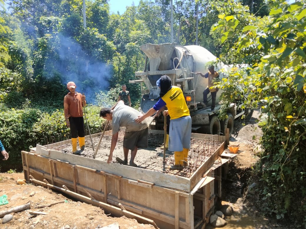 Pembangunan Box Culvert di TMMD Ke-129: Upaya TNI untuk Meningkatkan Akses Pertanian