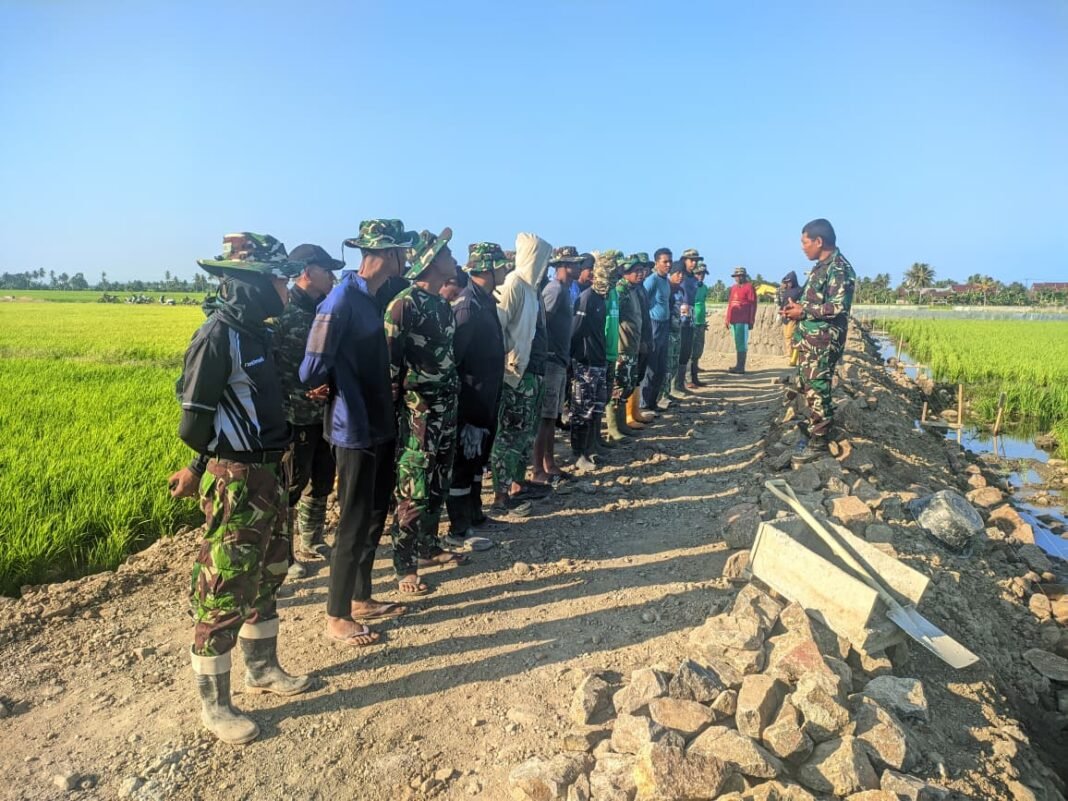 Komitmen Tak Terbendung, Satgas TMMD Ke-129 Lanjutkan Pekerjaan di Hari ke-28