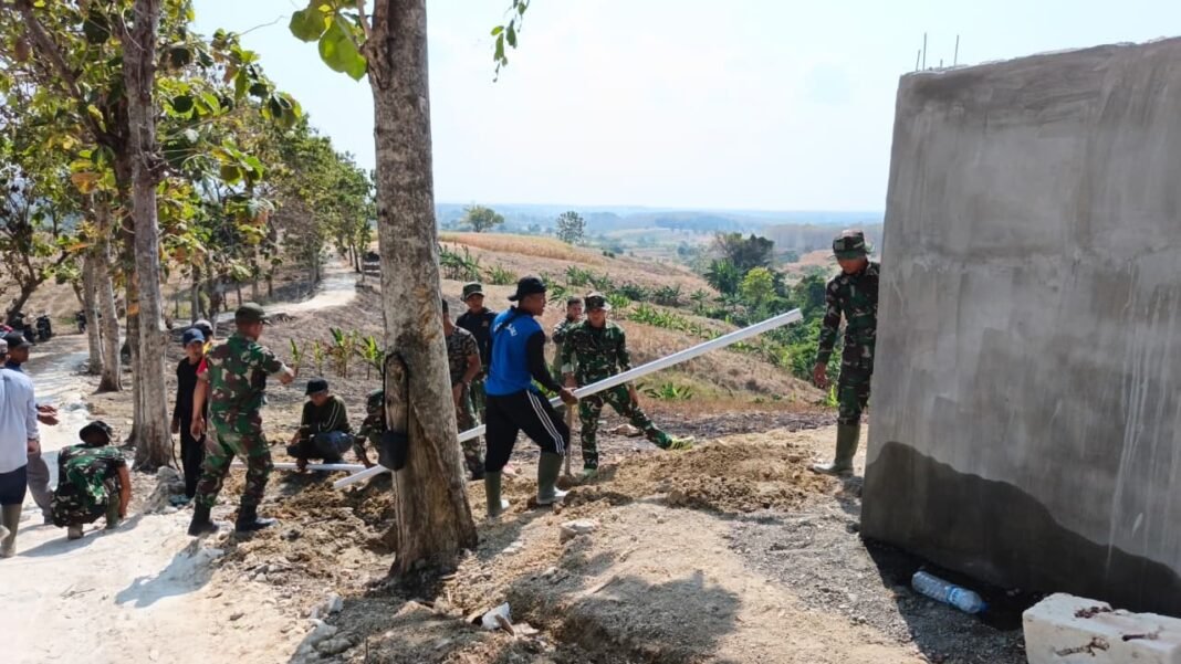 Satgas TMMD 129: Memastikan Air Bersih Mengalir ke Dusun Bakon