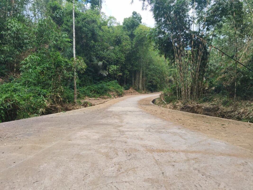 Jalan Rabat Beton di Sekardadi Rampung, Perekonomian Masyarakat Terdukung