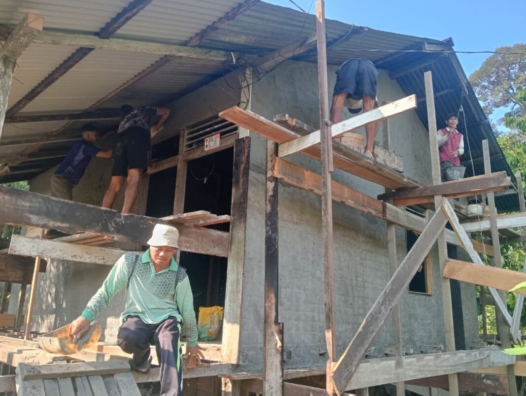 Komitmen Satgas TMMD Ke-129 dalam Pembangunan RTLH