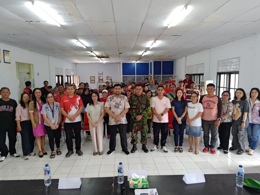 Menghadiri Lokakarya Mini Lintas Sektor, Sertu Kriswanto Berikan Dukungan