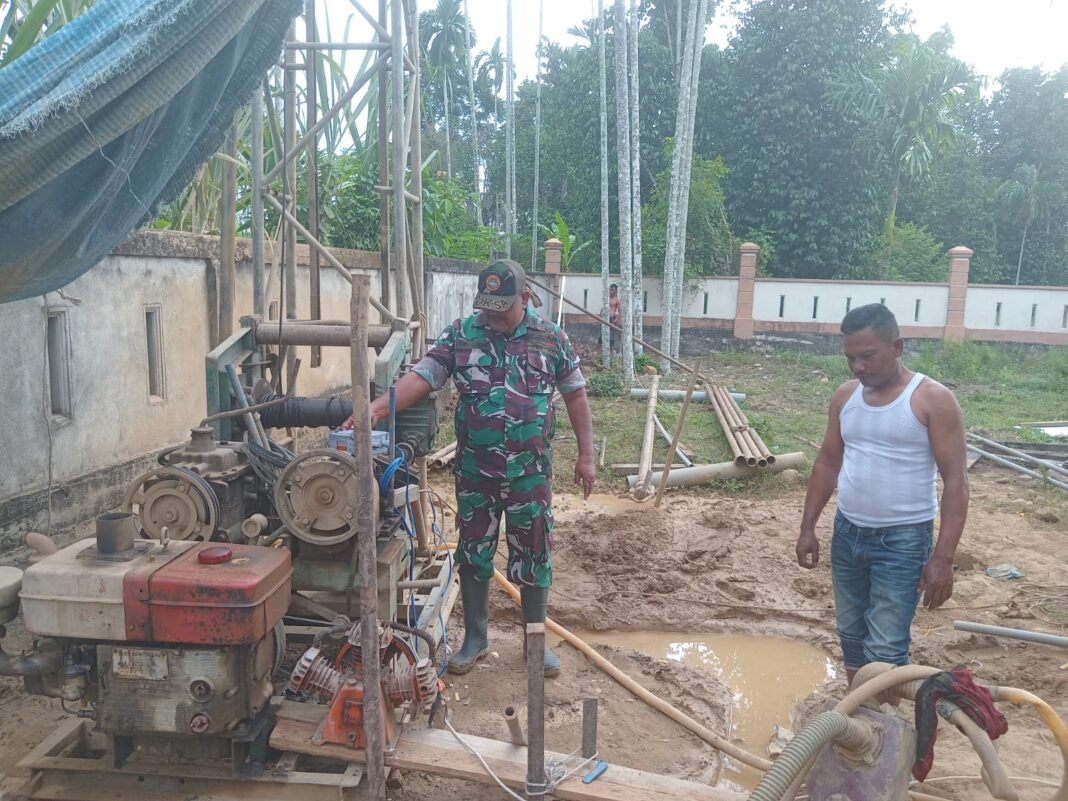 Sumur Bor sebagai Kunci Akses Air Bersih di Des Blang Cot