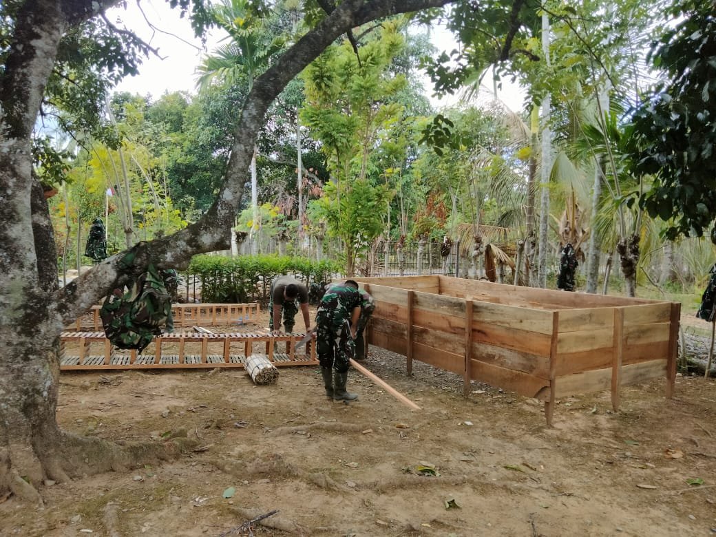 Kemandirian Pangan dan Hunian Layak melalui TMMD Ke-129 di Pidie