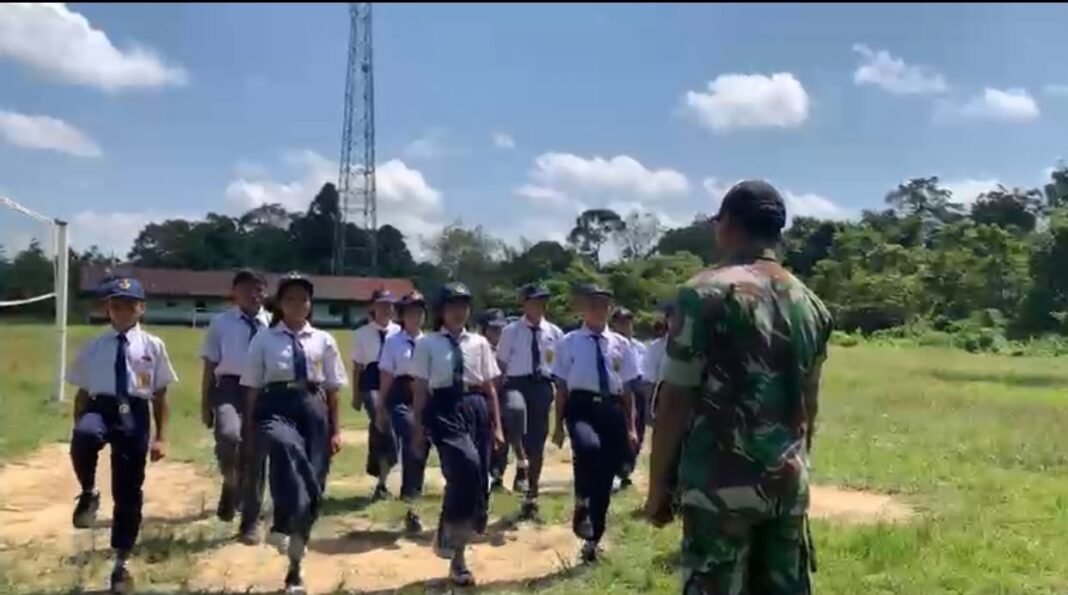 Generasi Muda dan Cinta Tanah Air: PBB sebagai Pilar Disiplin oleh Satgas TMMD Ke-129