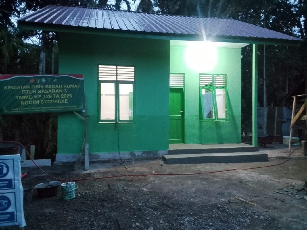 Komitmen TNI dalam Pembangunan Desa Melalui TMMD Ke-129