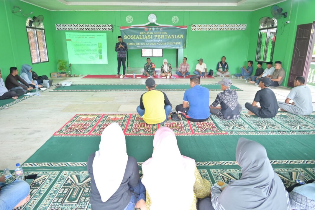 Inisiatif TMMD Ke-129 untuk Mendorong Ketahanan Pangan di Desa