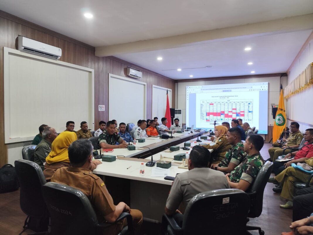 Kesiapan Korem 102/Pjg dalam Menghadapi Ancaman Karhutla