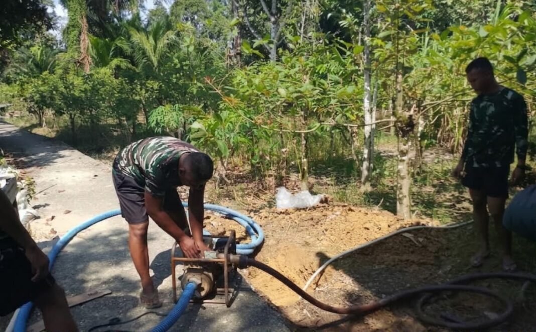 KEMENANGAN KERJA KERAS, SUMUR BOR DI DESA ULAK PAUK MENYIMPAN HARAPAN
