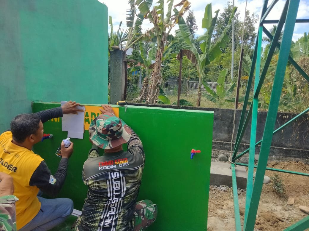 Fasilitas Wudhu Harapan Baru Bagi Santri di Dayah Balul Ula Al-Munawarah