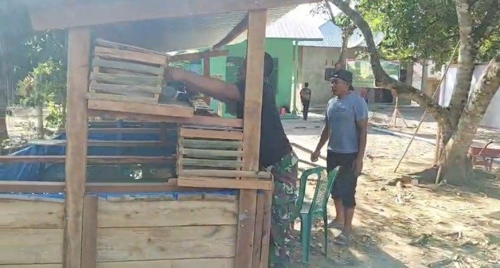 Kebahagiaan Nyak Ubit dari Bantuan TNI