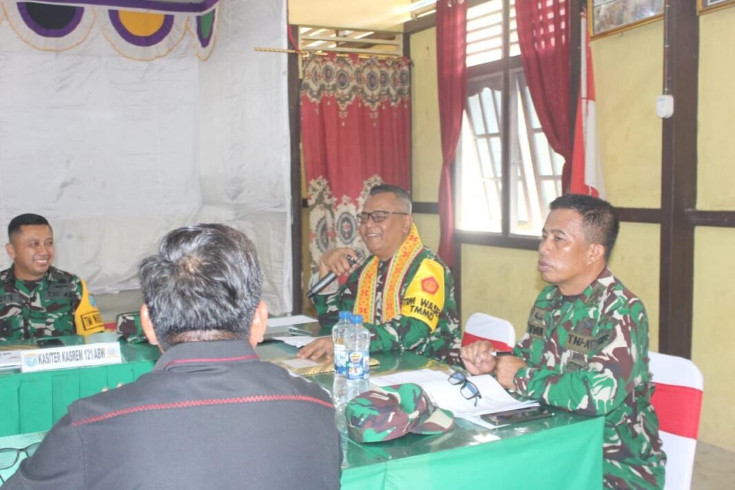 Tim Wasev Tinjau Pelaksanaan TMMD Regtas Ke-129, Memberikan Apresiasi